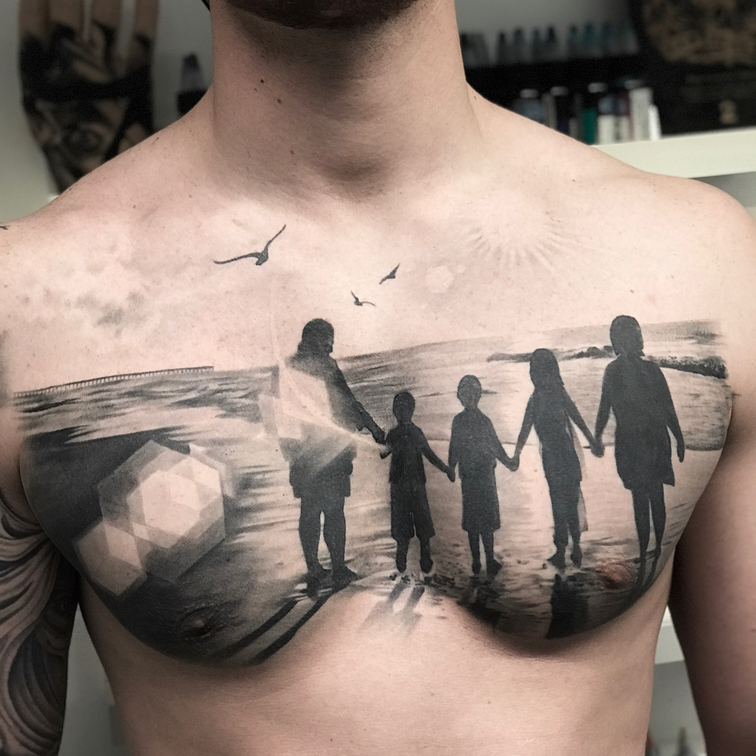 50 Chest tattoo Ideas Best Designs  Canadian Tattoos