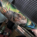 Iguana tattoo