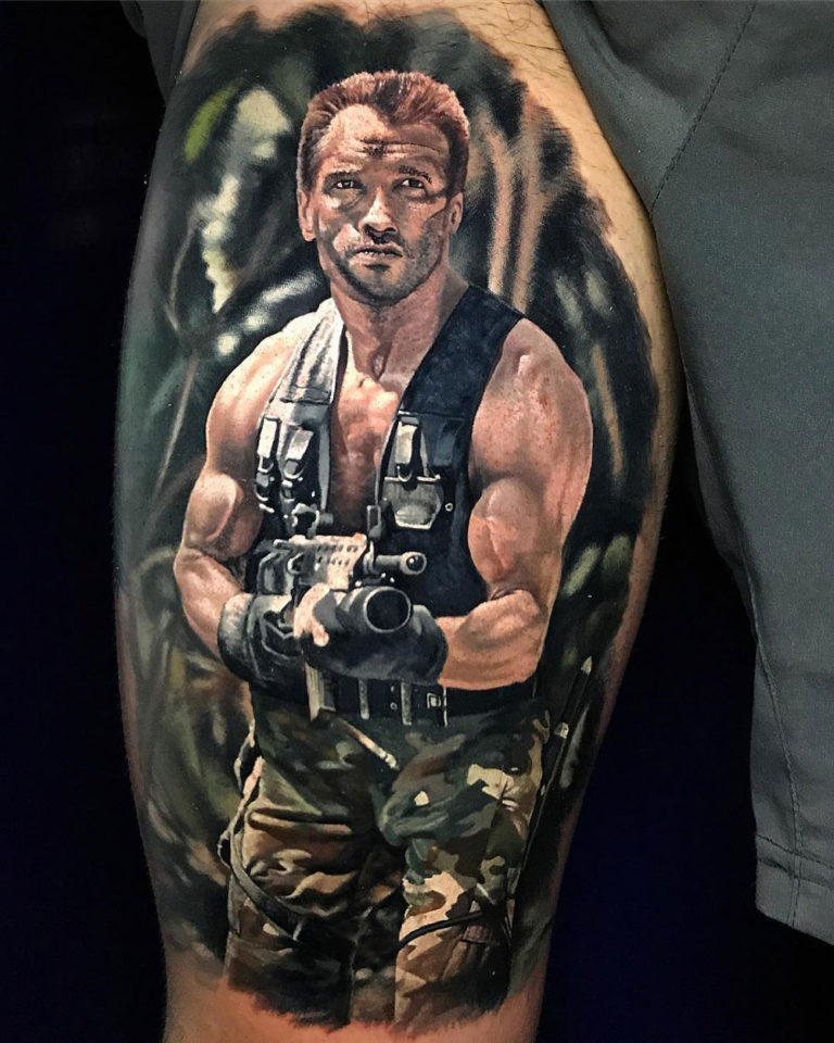 Predator tattoo by Alienslo on DeviantArt