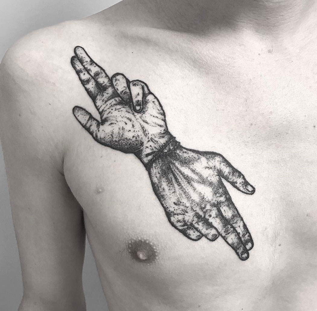 Bound Hands Tattoo