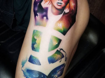 leeloo fifth element tattoo