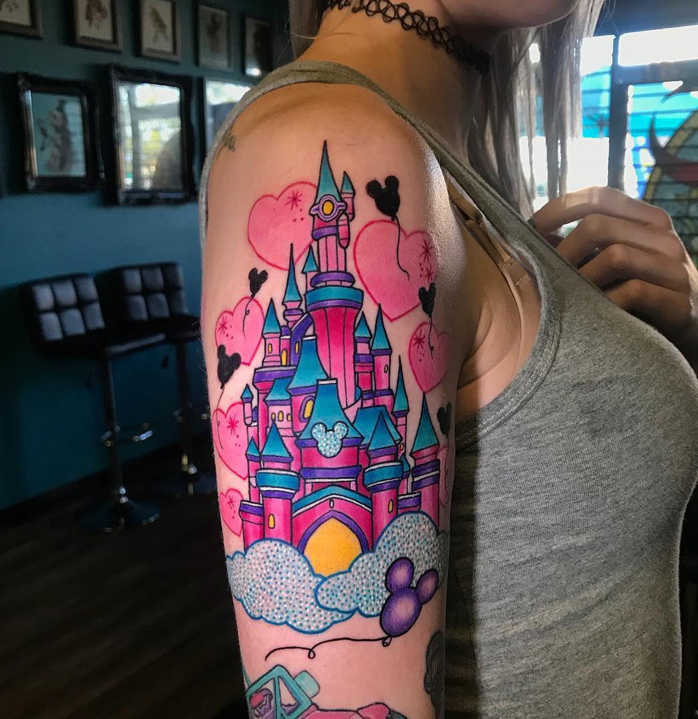Pretty Cinderella Castle