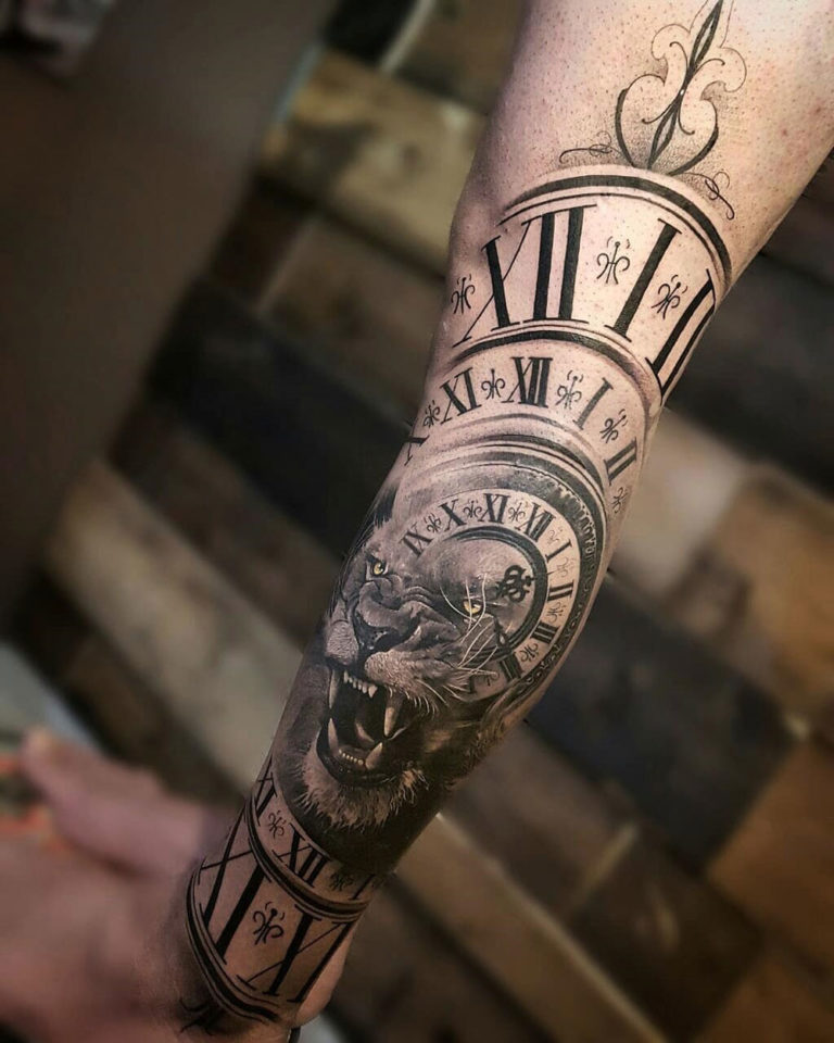 64 Timeless Clock and Rose Tattoo Ideas To Try Out Today