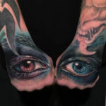 Eye See You hand tattoos