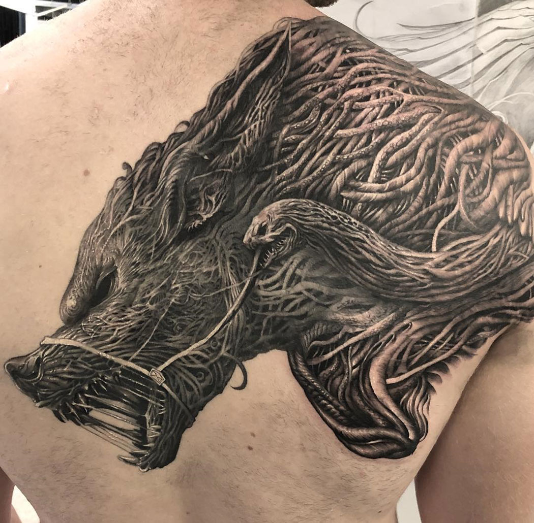 Norse Shoulder Sleeve Tattoo  TATTOOGOTO