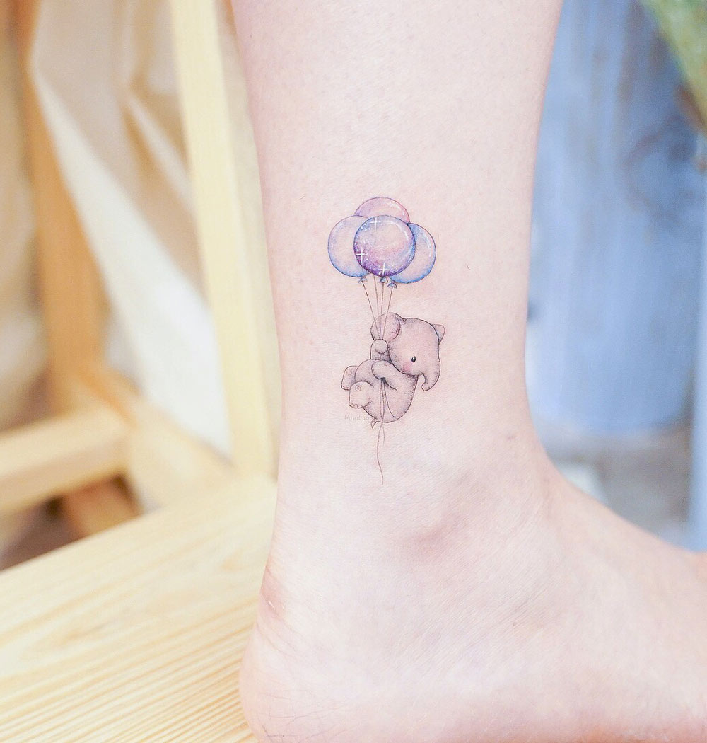 Little Elephant by Steve Phipps: TattooNOW