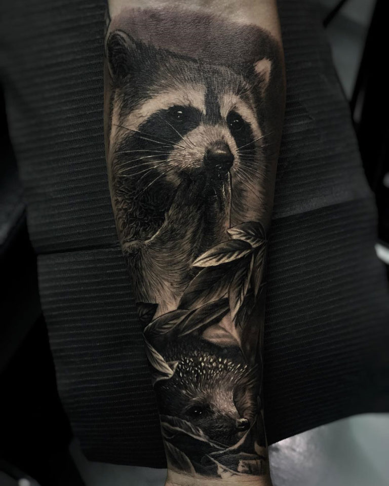 hedgehog tattoo