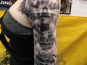Lighthouse Half Sleeve
