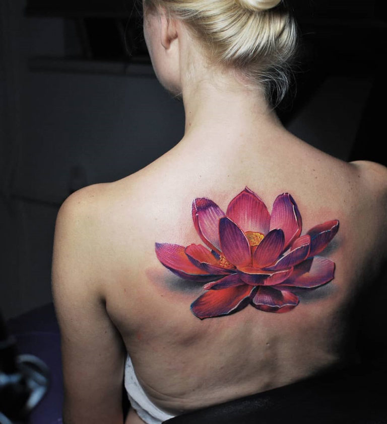 Share 98+ about lotus flower tattoo unmissable .vn