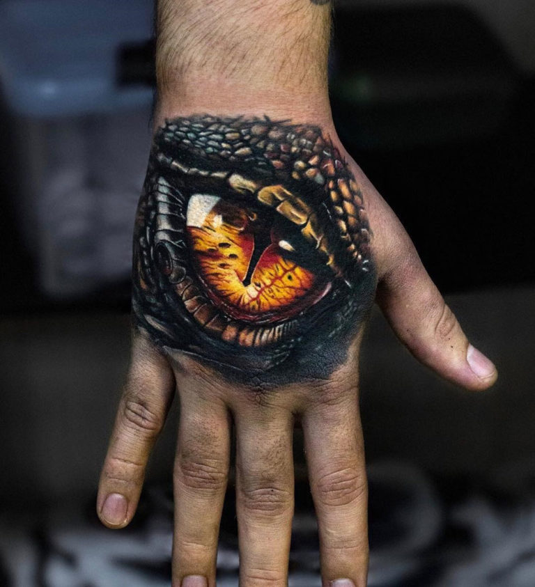 eye on hand tattooTikTok Search
