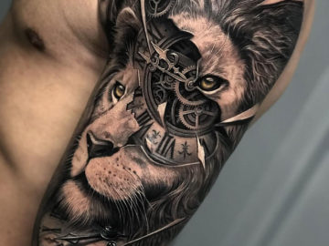 Lion & Clock Morph