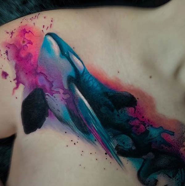 Colorful Killer Whale