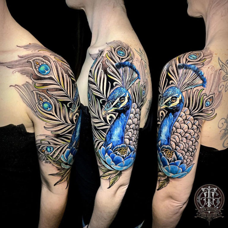 Details more than 63 krishna feather tattoo - in.eteachers