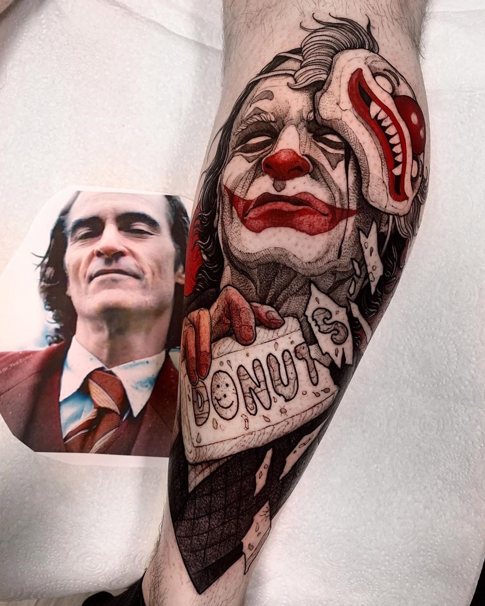Joaquin Joker tattoo  Tatuagem Tatuagens do coringa Designs de tatuagem