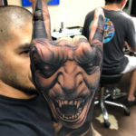 Devil Hand Tattoo