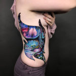 Planet Pandora side tattoo