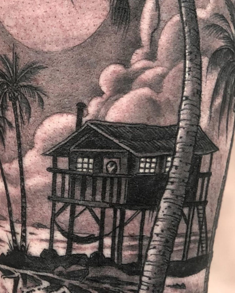 Beach House dark detail