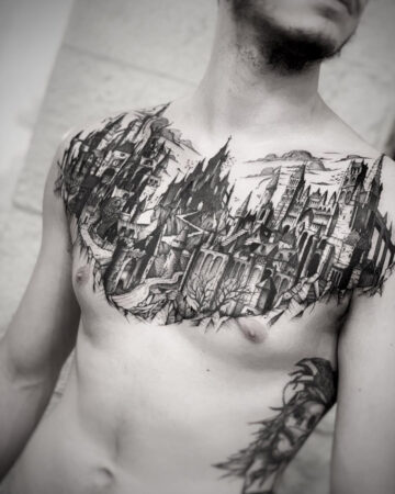 Medieval City, Men's Chest