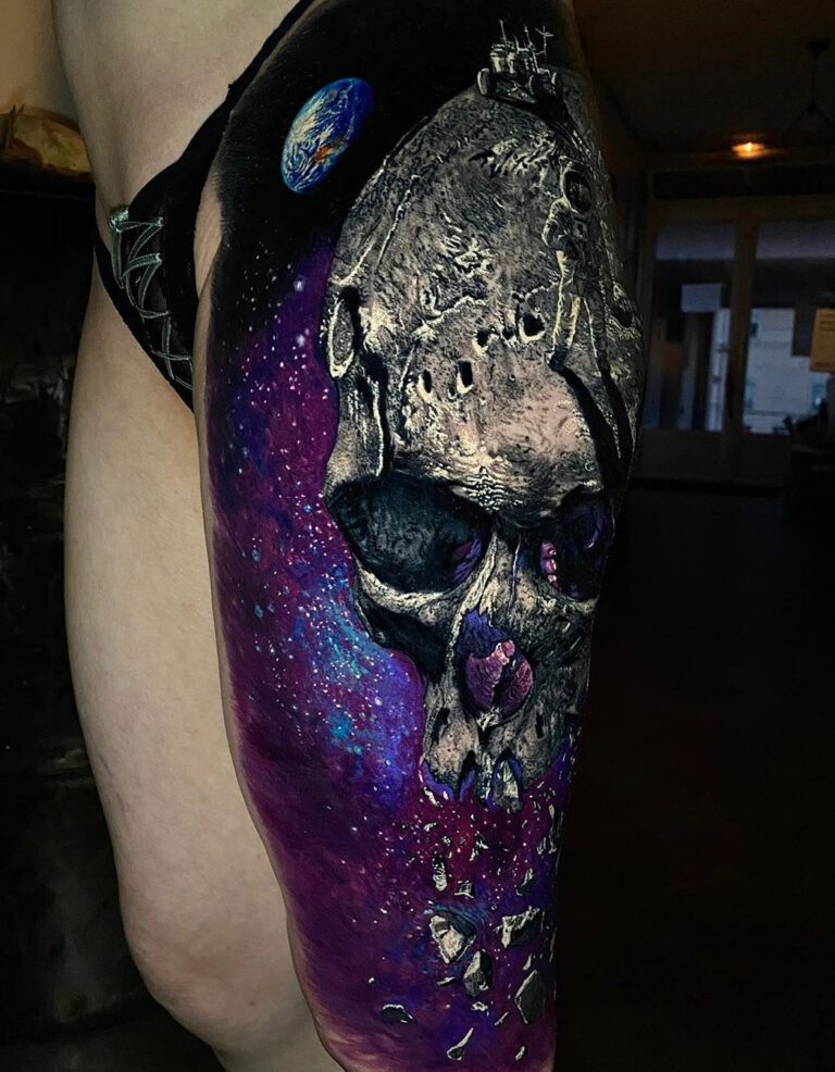 Space Skull Finished