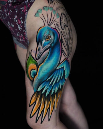 Peacock Thigh