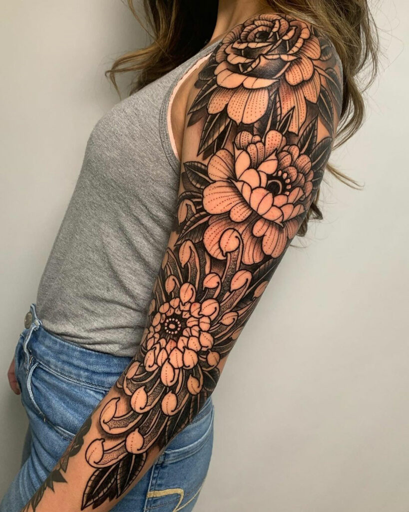 Floral Sleeve