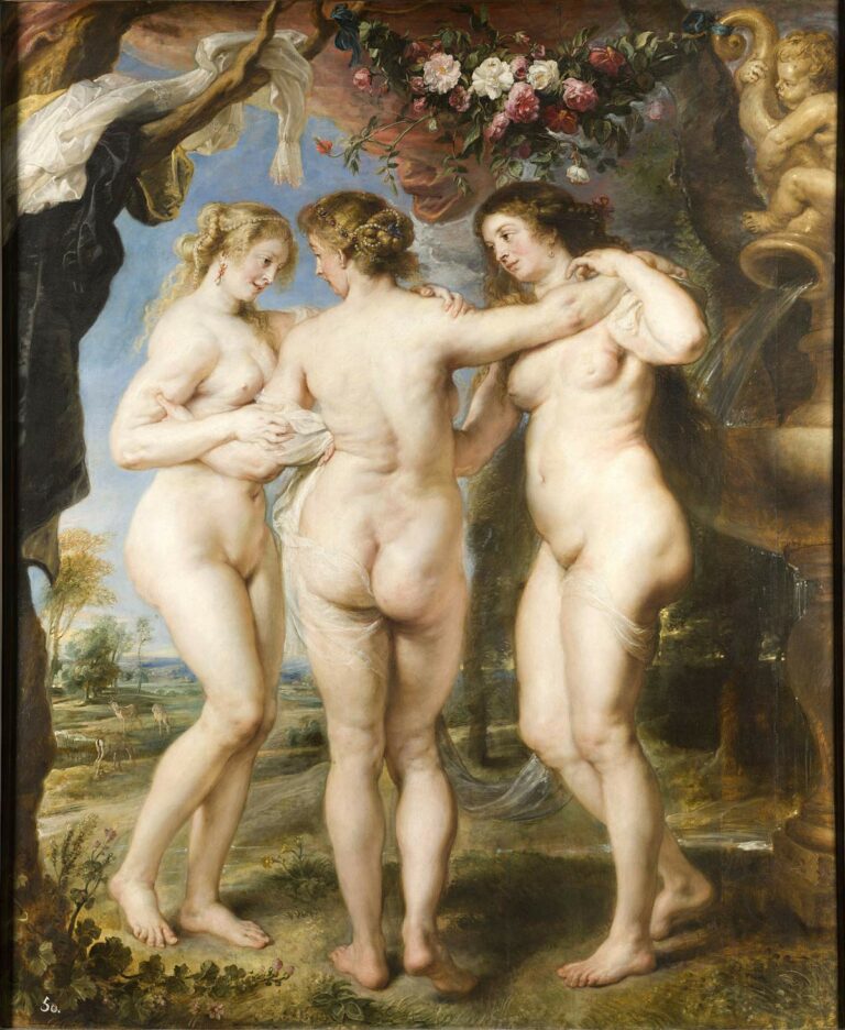 Rubens The Three Graces painting