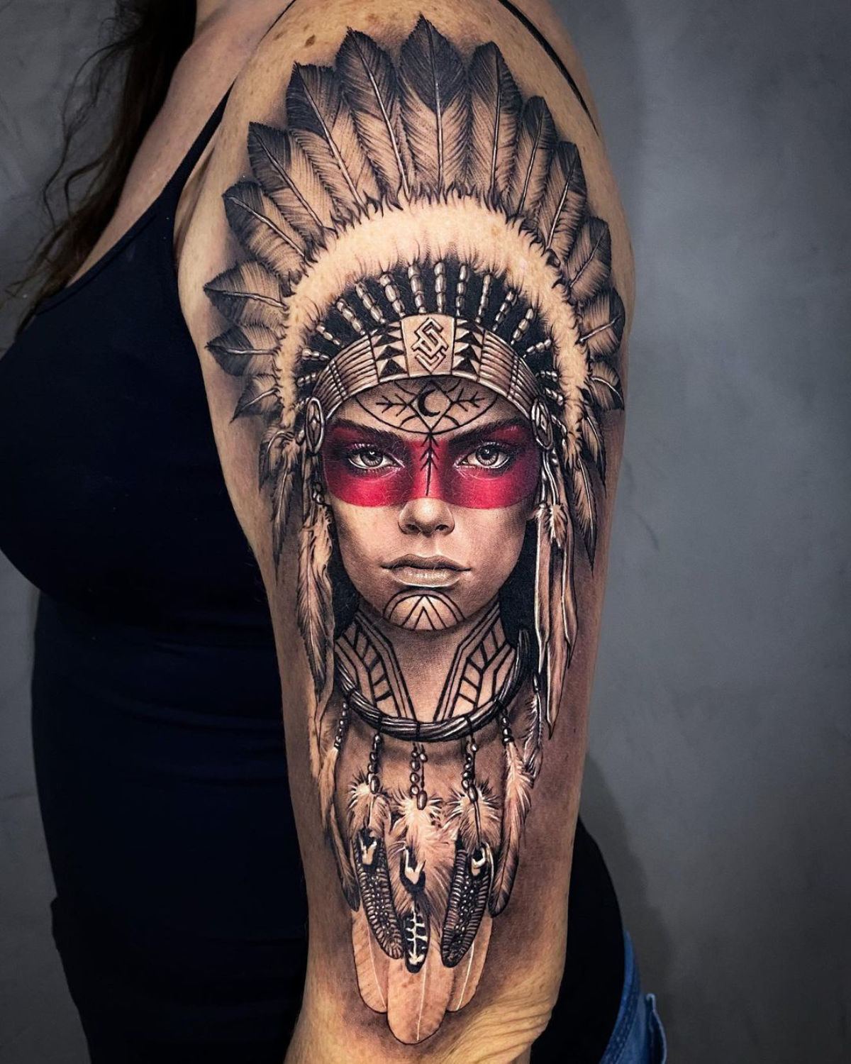 40 Cool Native American Tattoos Pictures 2023
