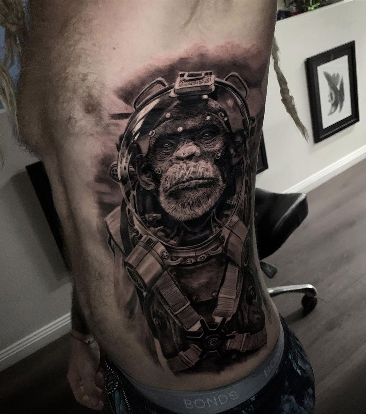 Space Monkey | Best Tattoo Ideas For Men & Women