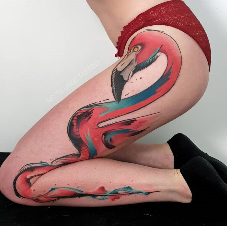 Flamingo Leg