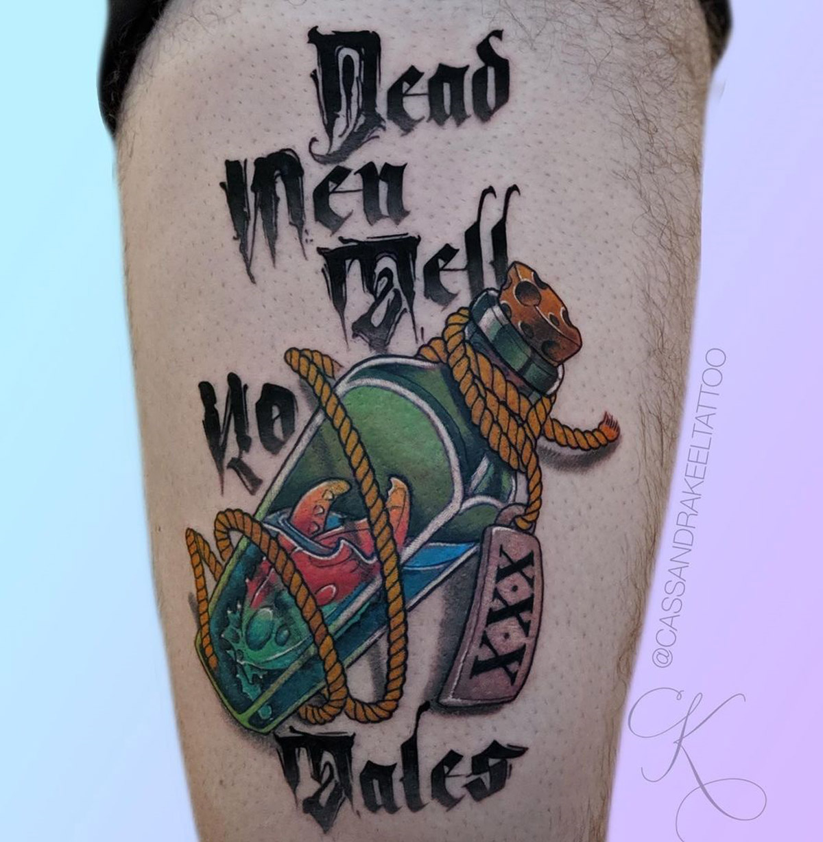 Dead Men Tell No Tales Tattoo | Best Tattoo Ideas For Men & Women