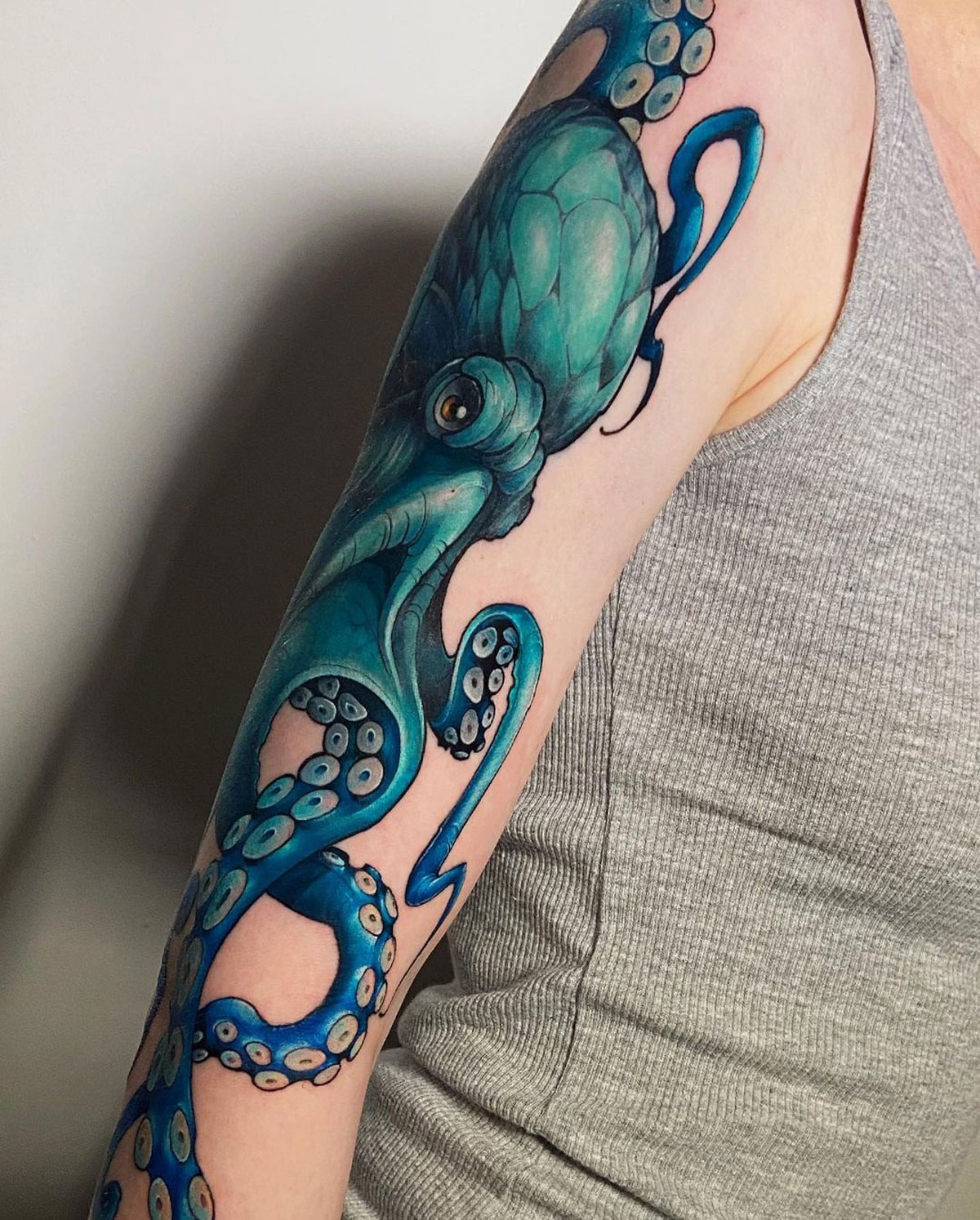 Neo-Traditional Octopus | Best Tattoo Ideas For Men & Women