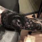 Eye & Tentacles tattoo