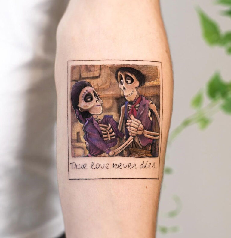 True Love Never Dies, Coco Movie Tattoo