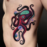 Octopus Side Tattoo