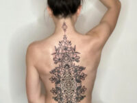 Mandala Back Tattoo