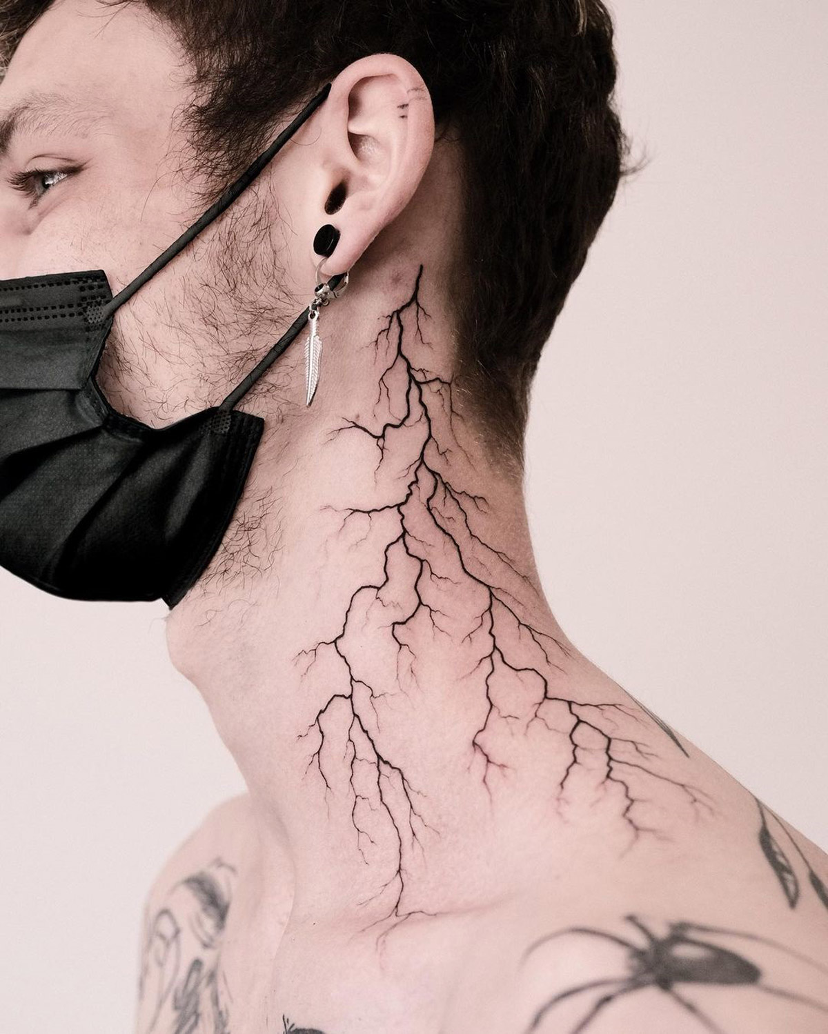 34 Coolest Neck & Throat Tattoos For Men in 2023