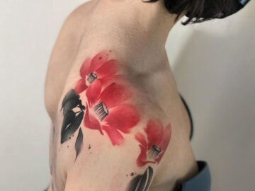 Camellias Tattoo