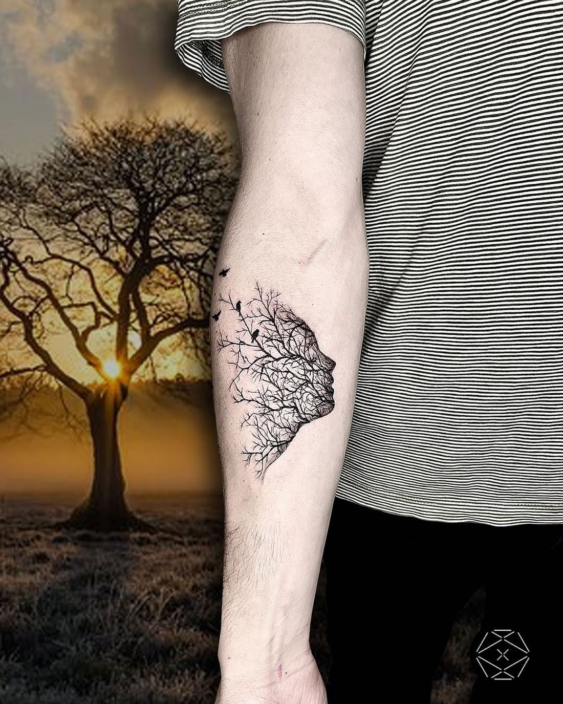 43 Small Nature Tattoos for Men 2023 Inspiration Guide