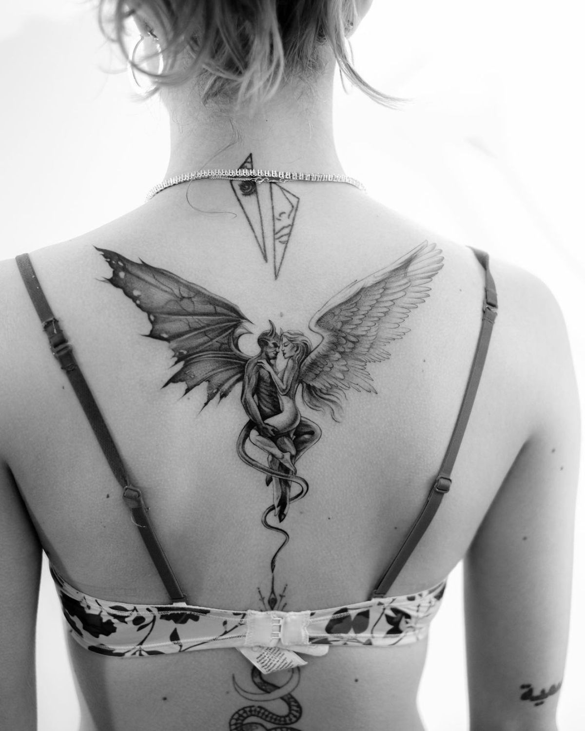 11 Angel And Devil Wings Tattoo Ideas That Will Blow Your Mind  alexie