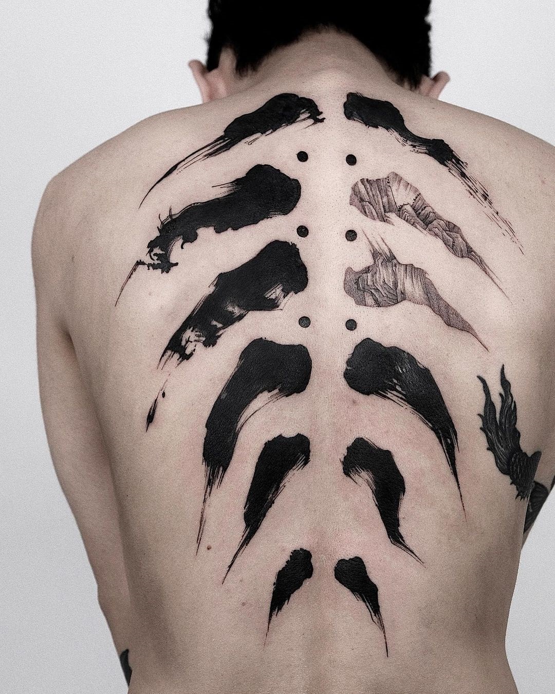 Tiger Stripes Back Tattoo | Best Tattoo Ideas For Men & Women